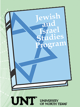 Logo for Jewish and Israel Studies Program at UNT